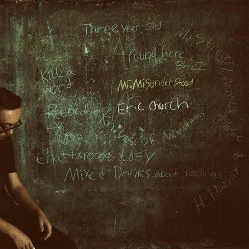 Eric Church- Mr. Misunderstood (Blue Vinyl) { VINYL LP }