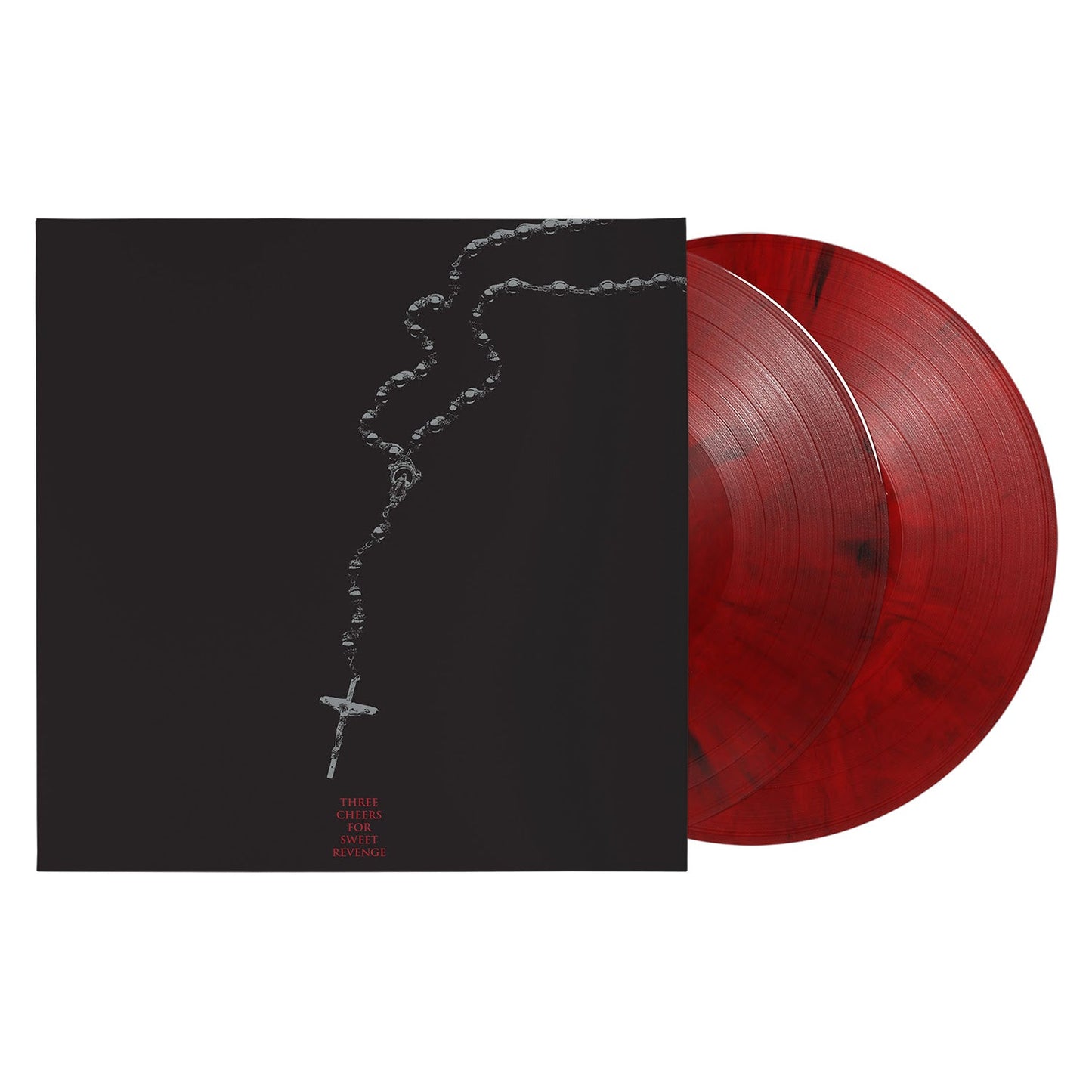 My Chemical Romance- Three Cheers for Sweet Revenge (Deluxe Edition) (Red & Black Marble Vinyl) { VINYL LP }