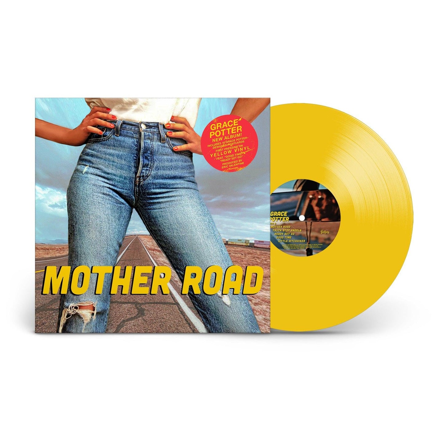 Grace Potter- Mother Road (Yellow Vinyl) { VINYL LP }