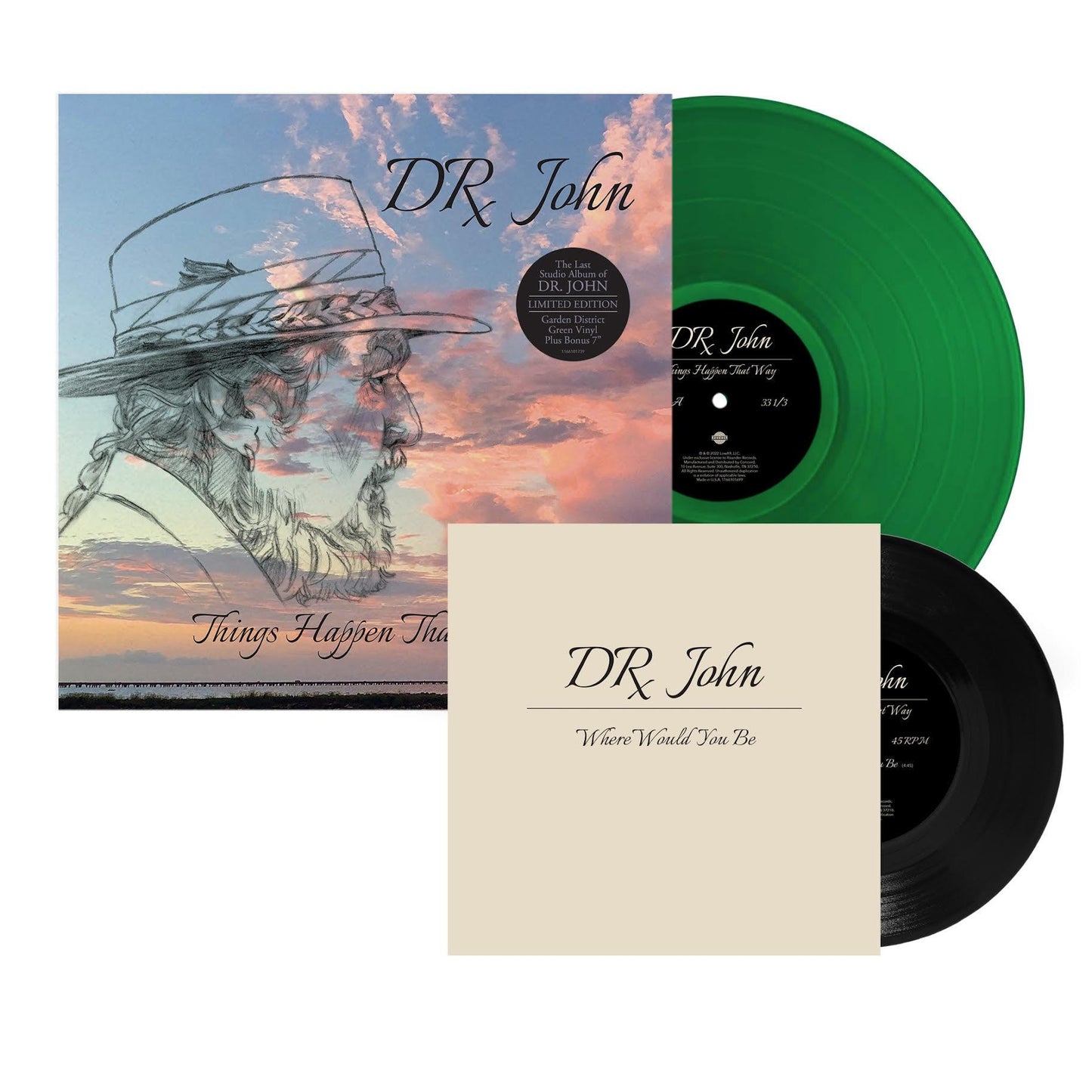 Dr. John- Things Happen That Way (Indie Exclusive Garden District Green + 7") { VINYL LP }