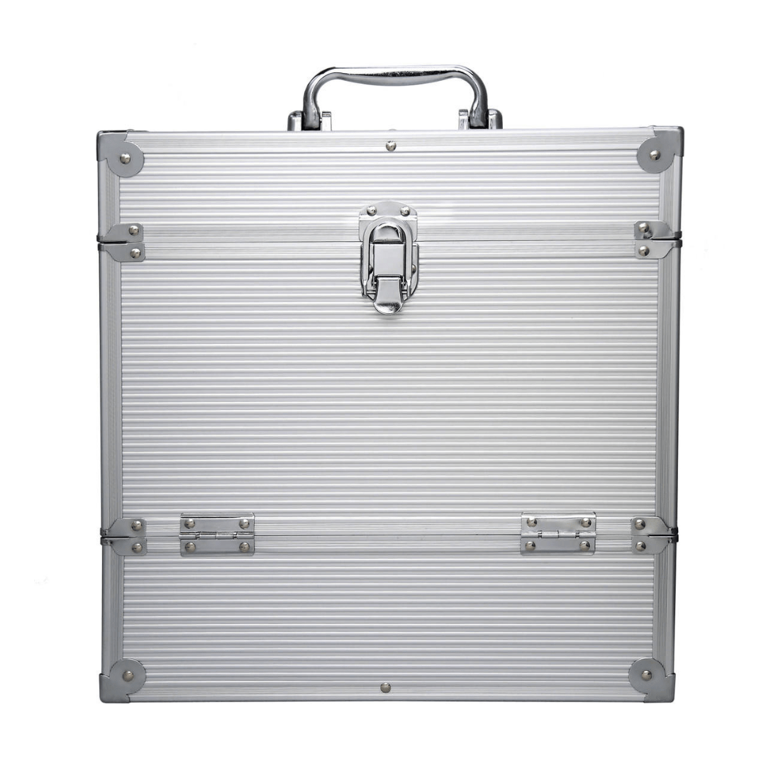 Retro Musique - Aluminum Trim Vinyl Record Case