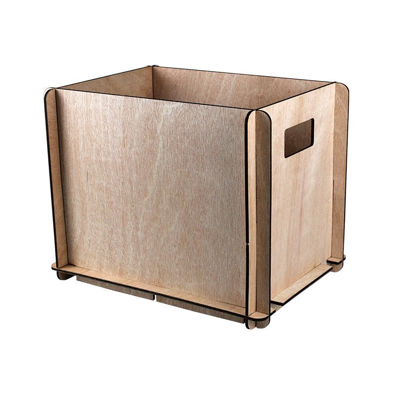 Self-Assembly Vinyl Record Storage Case
