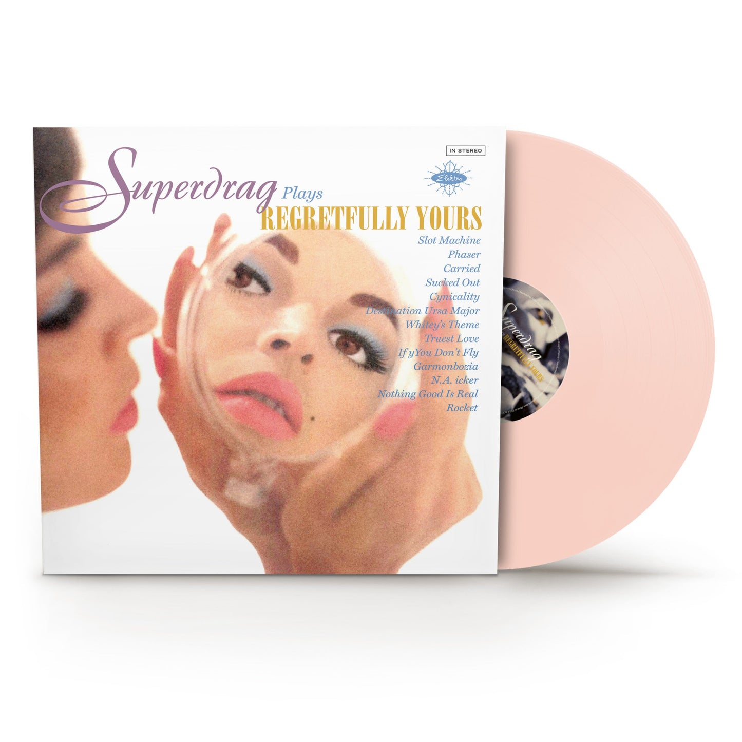 SUPERDRAG- Regretfully Yours (Elektra 75) (Opaque Pink Vinyl) { VINYL LP }