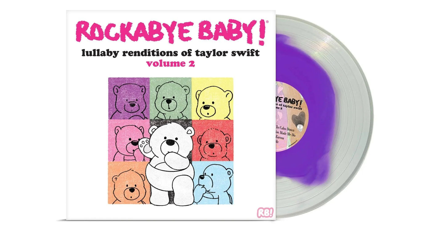 Rockabye Baby Lullaby Renditions Of Taylor Swift Vol. 2 { VINYL LP }