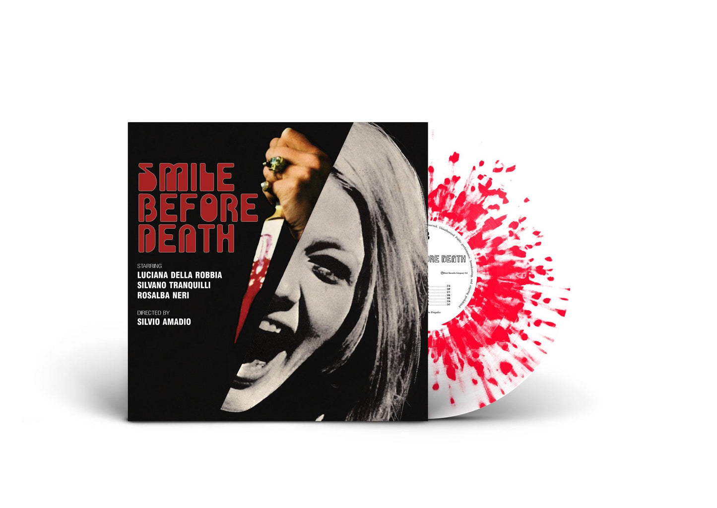 Roberto Pergadio- Smile Before Death Soundtrack { VINYL LP }