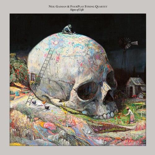 Neil Gaiman & Fourplay String Quartet- Signs Of Life (Silver Fox Vinyl) { VINYL LP }