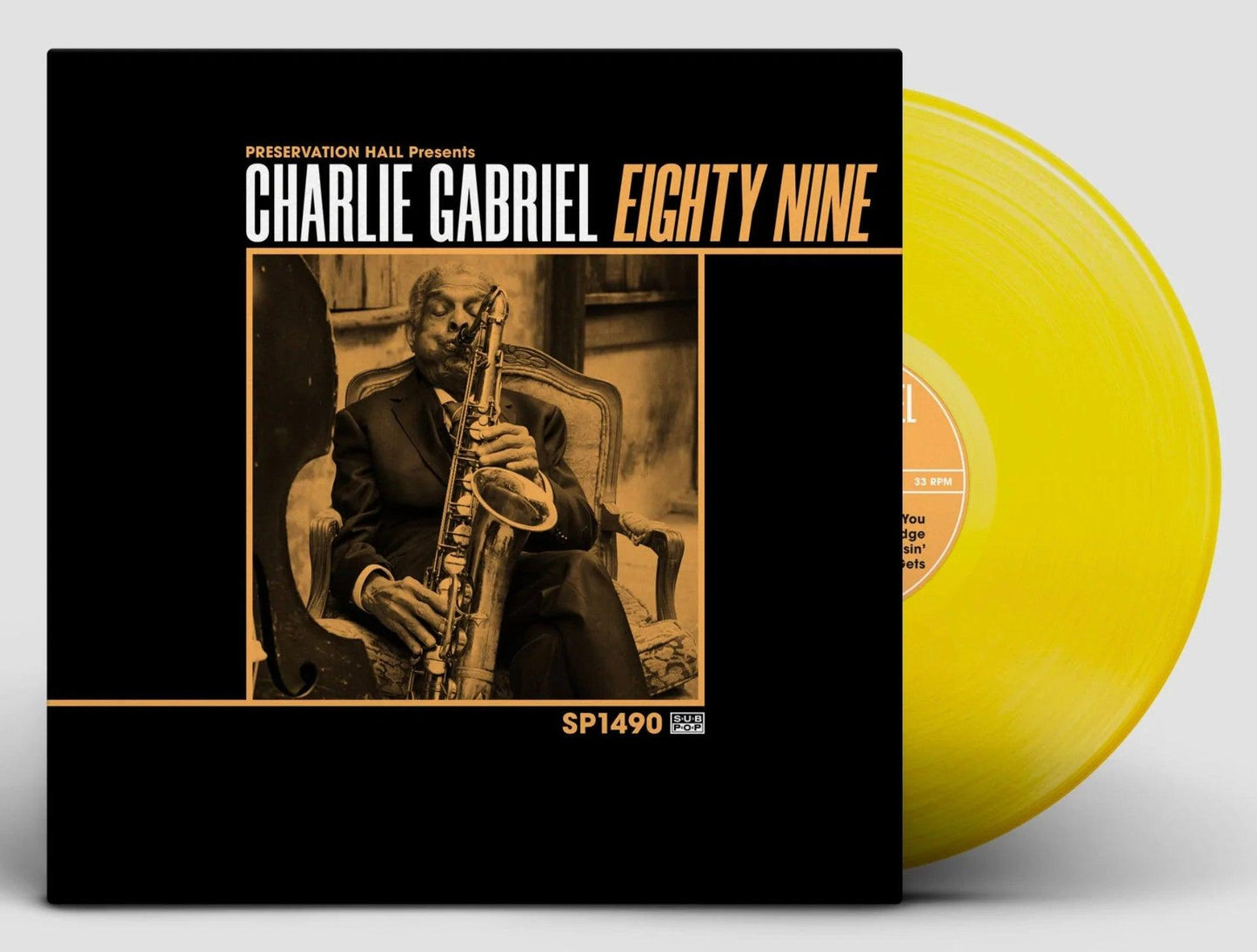 Charlie Gabriel (Preservation Hall Jazz Band)- 89 (Loser Edition Gold Vinyl) { VINYL LP }