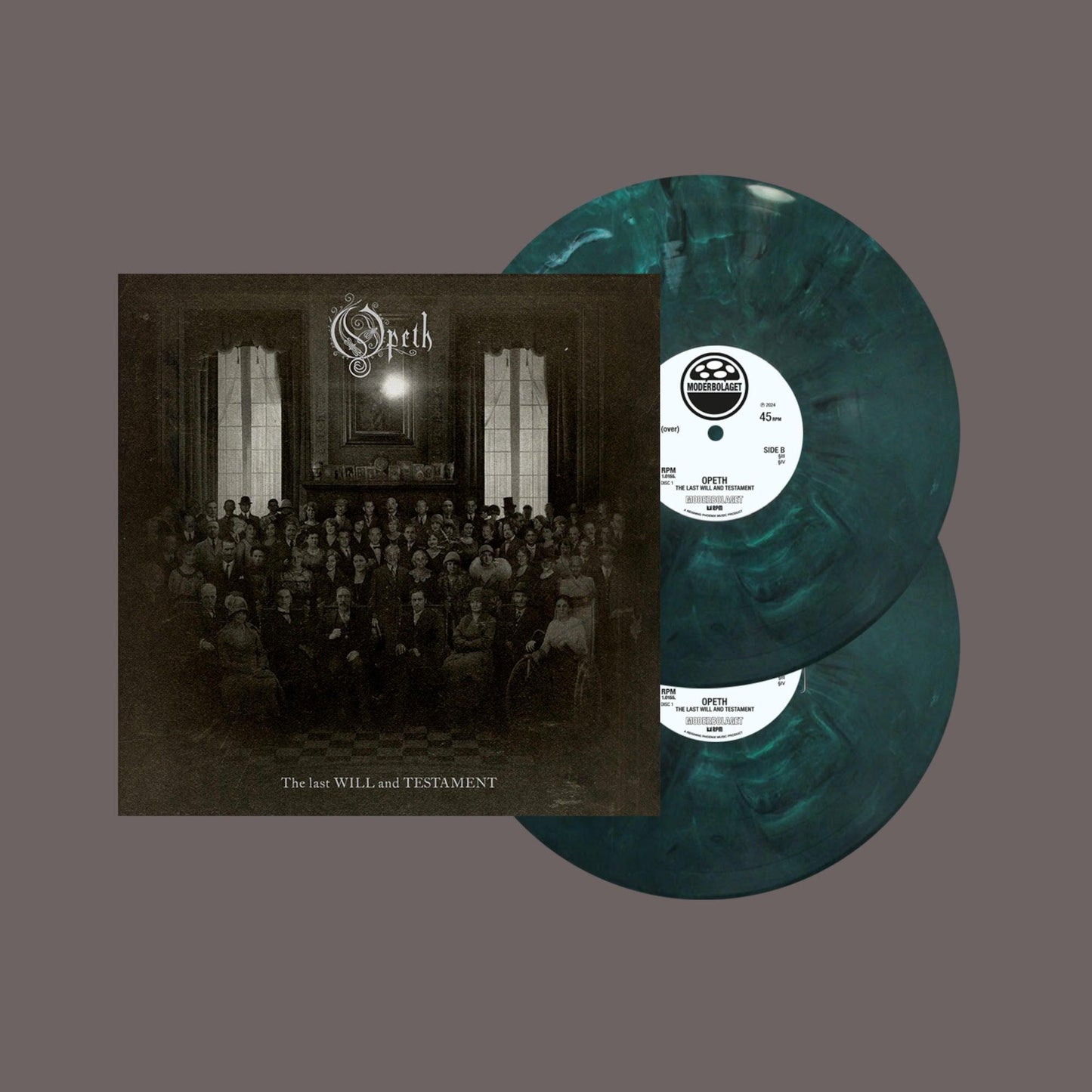 Opeth- The Last Will And Testament (Indie Exclusive Rough Seas Vinyl) (DAMAGED) { VINYL LP }