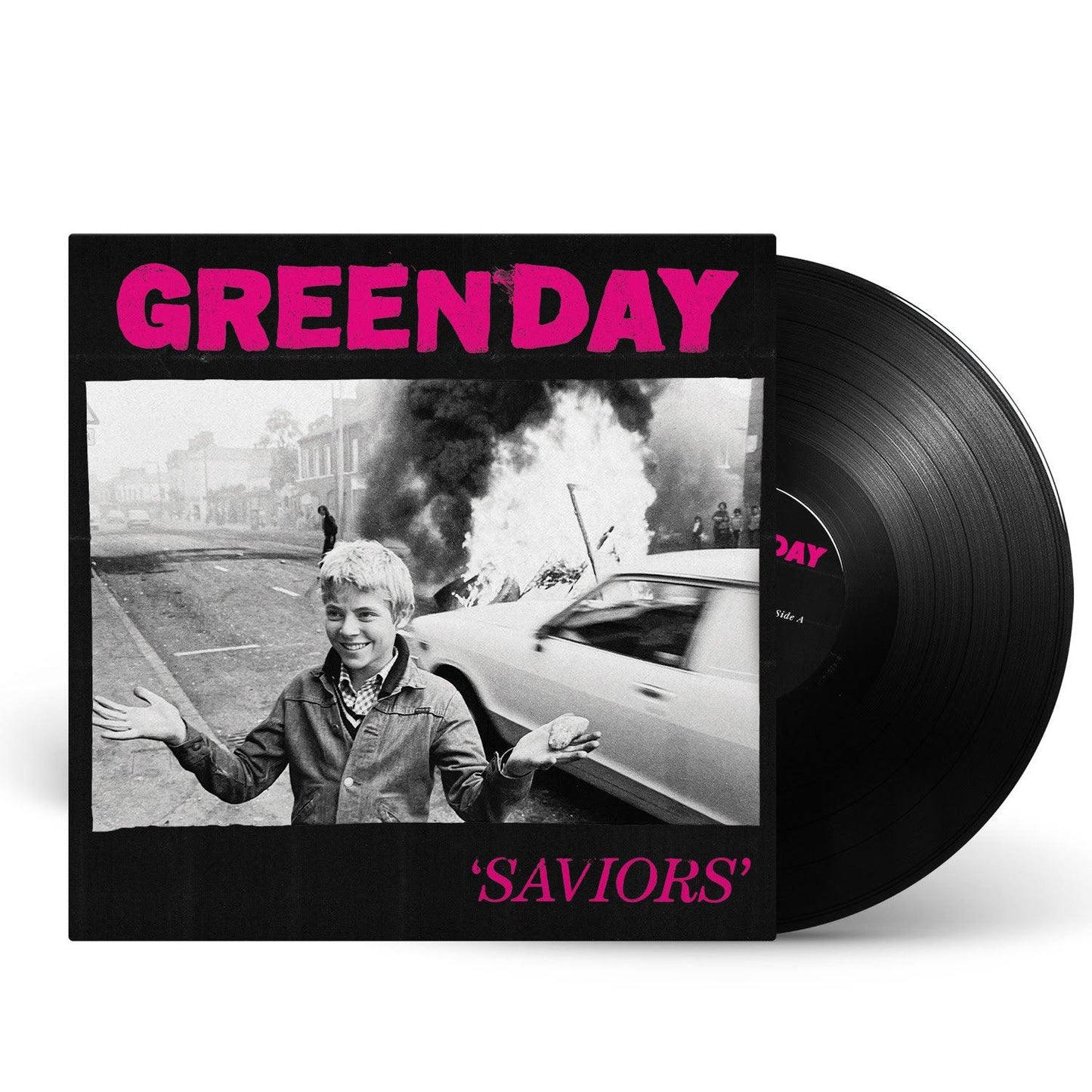 Green Day- Saviors (Black Vinyl w/ Poster) { VINYL LP }