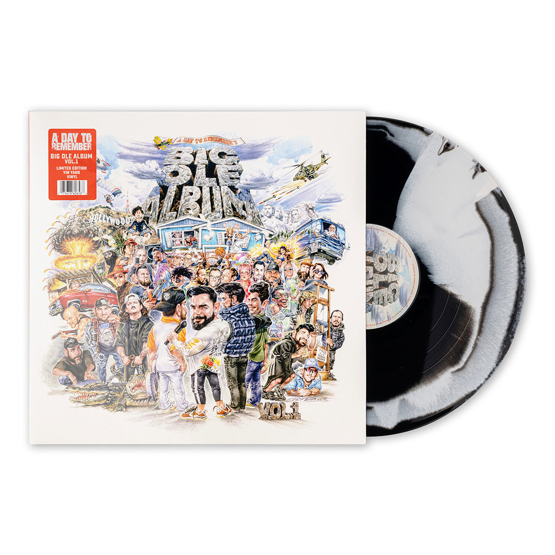 A Day to Remember- Big Ole Album Vol. 1 (Yin Yang Vinyl) { VINYL LP }
