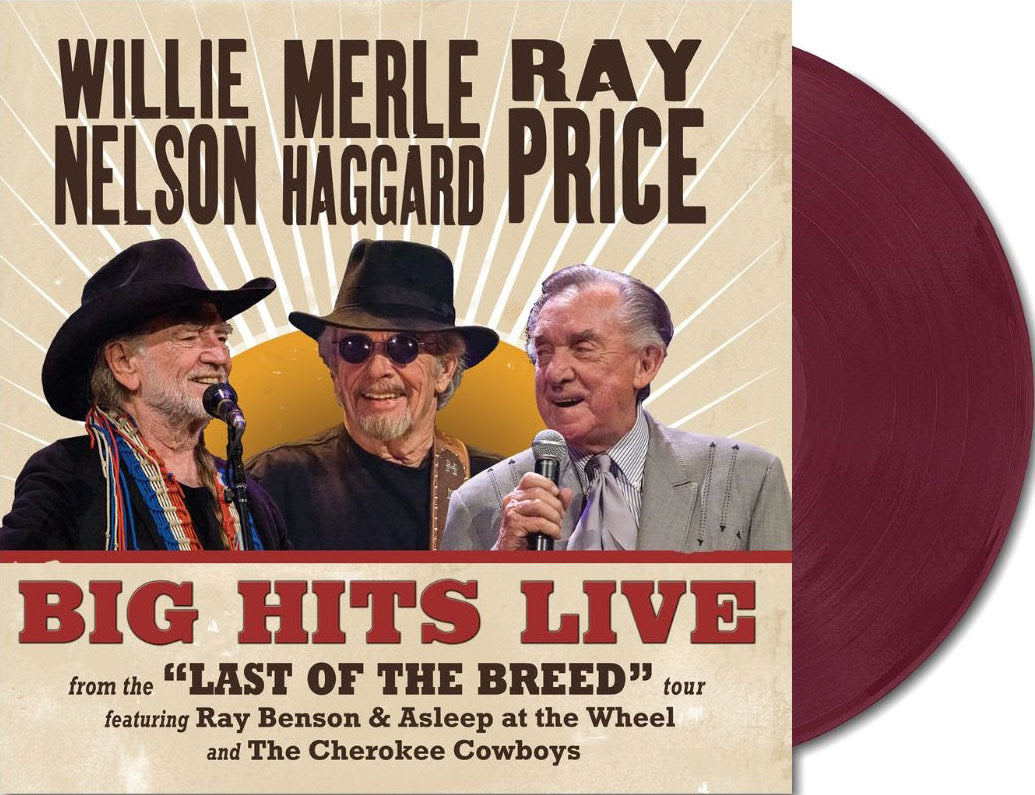 Willie Nelson/Merle Haggard/Ray Price- Big Hits Live From The Last Of The Breed Tour (RSD Essential) { VINYL LP }