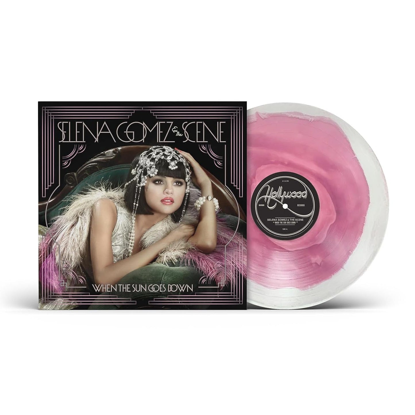 Selena Gomez & The Scene- When The Sun Goes Down (White/Lavender Swirl Vinyl) { VINYL LP }