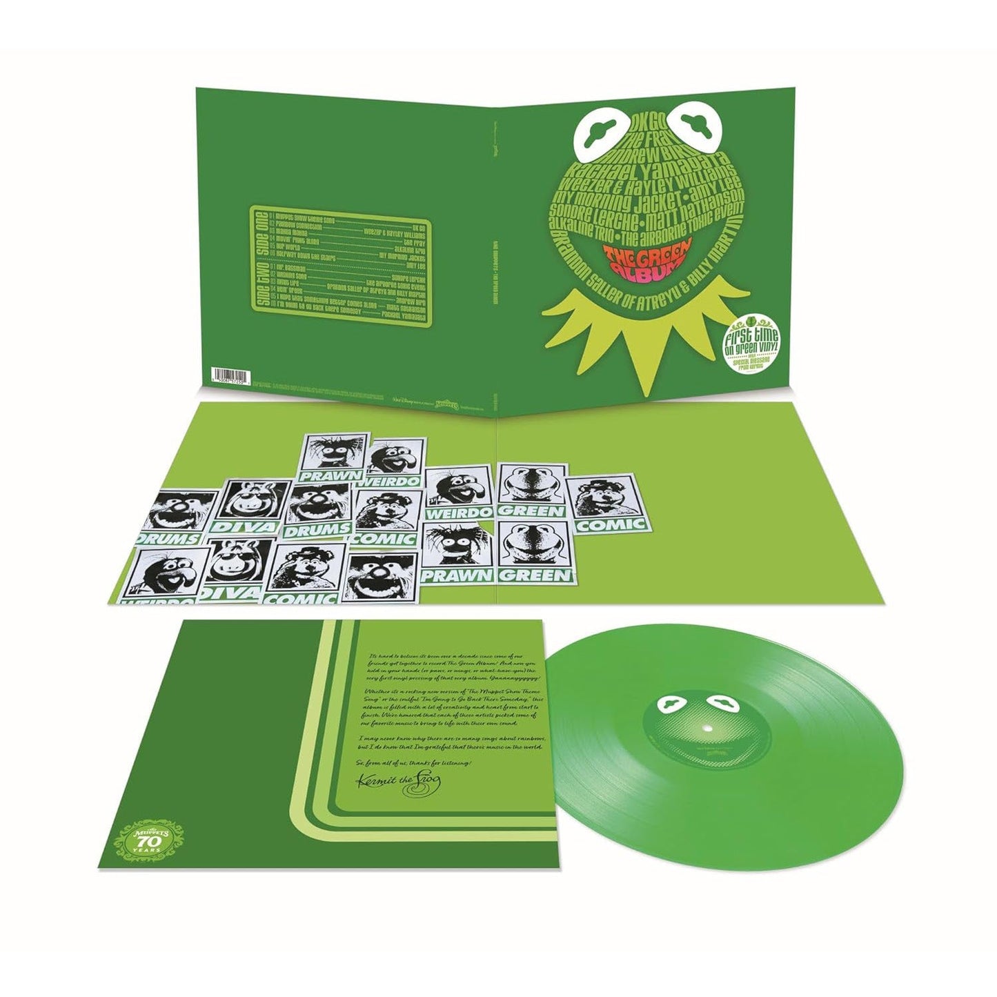 Muppets: The Green Album (Green Vinyl) { VINYL LP }