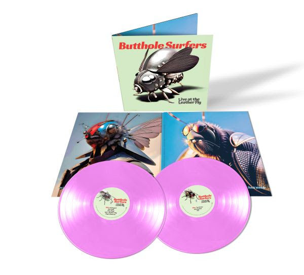Butthole Surfers- Live at the Leather Fly (Pink Opaque Vinyl) { VINYL LP }
