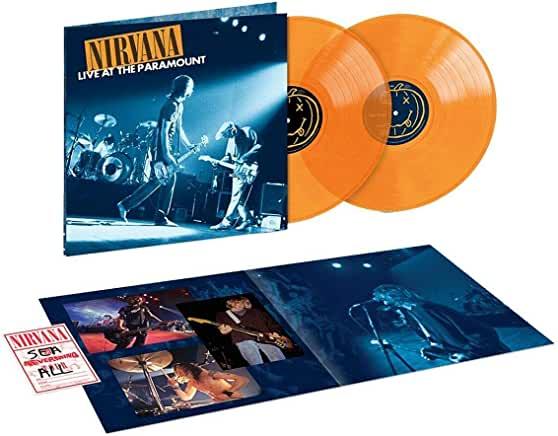 Nirvana- Live At The Paramount (Transparent Orange Vinyl) { VINYL LP }