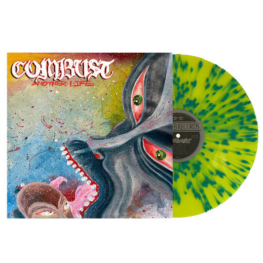 Combust- Another Life (Highlighter Yellow w/Sky Blue Splatter Vinyl) { VINYL LP }