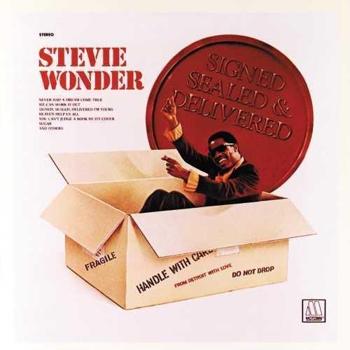 Stevie Wonder- Signed, Sealed & Delivered { VINYL LP }