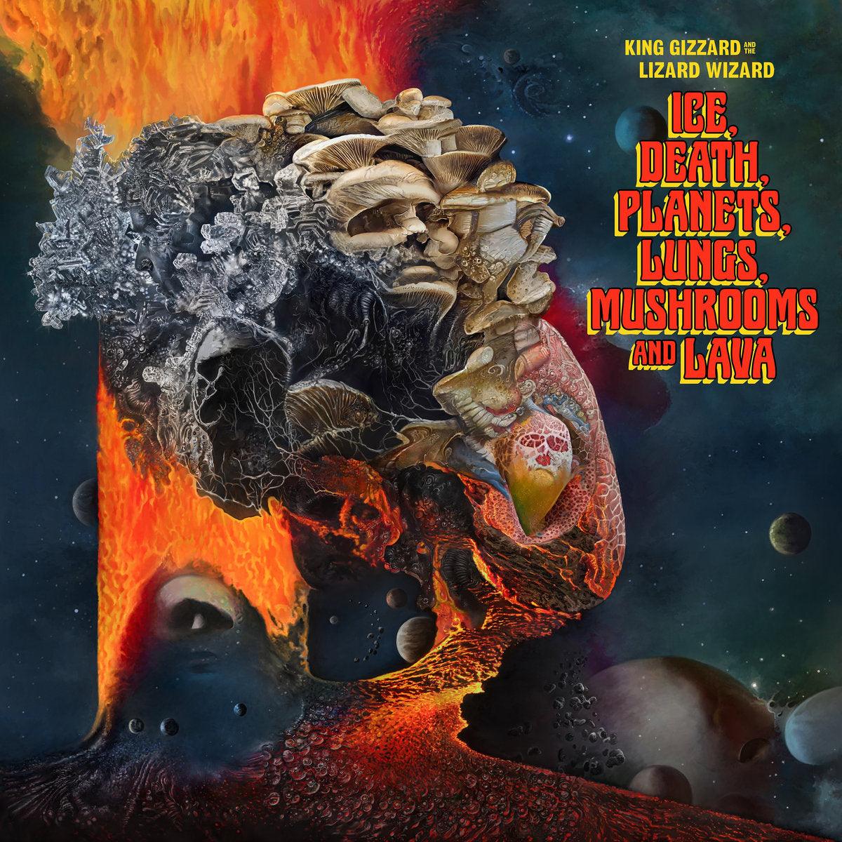 King Gizzard & The Lizard Wizard- Ice, Death, Planets, Lungs, Mushrooms and Lava { VINYL LP }