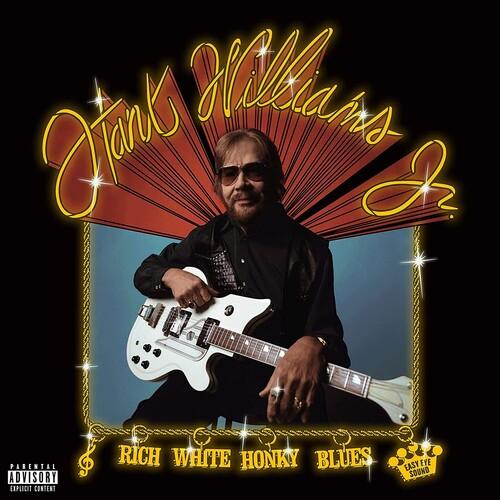 Hank Williams Jr- Rich White Honky Blues { VINYL LP }